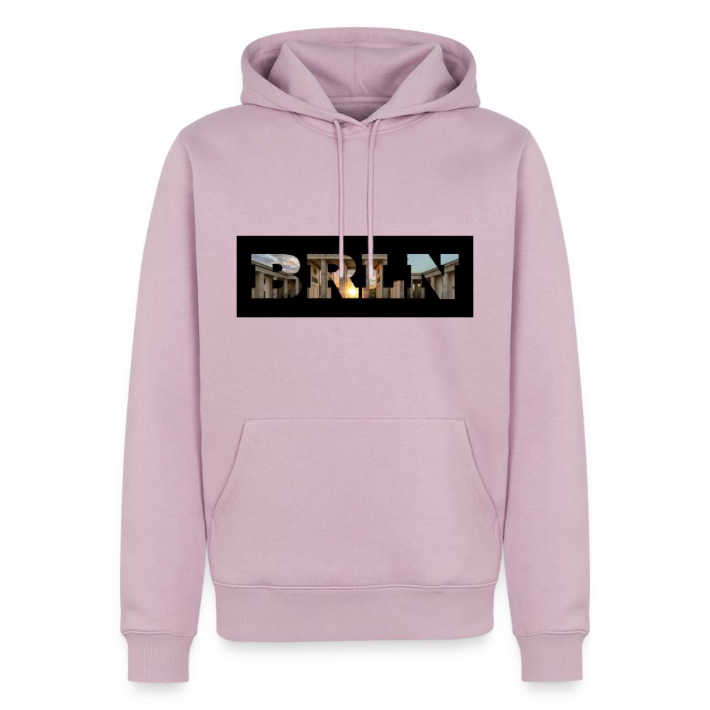 Hoodie Berlin "BRLN Brandenburger Tor" Dark Edition - Altrosa