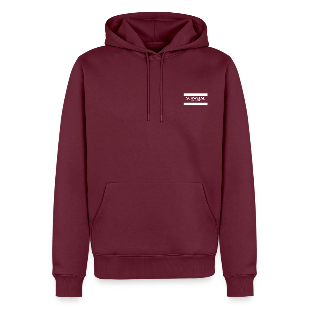 Hoodie Schwelm Est. 2024 - Burgunderrot