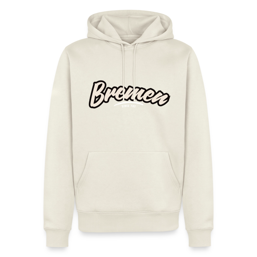 Hoodie Bremen "Graffiti Tag White" - Naturweiß