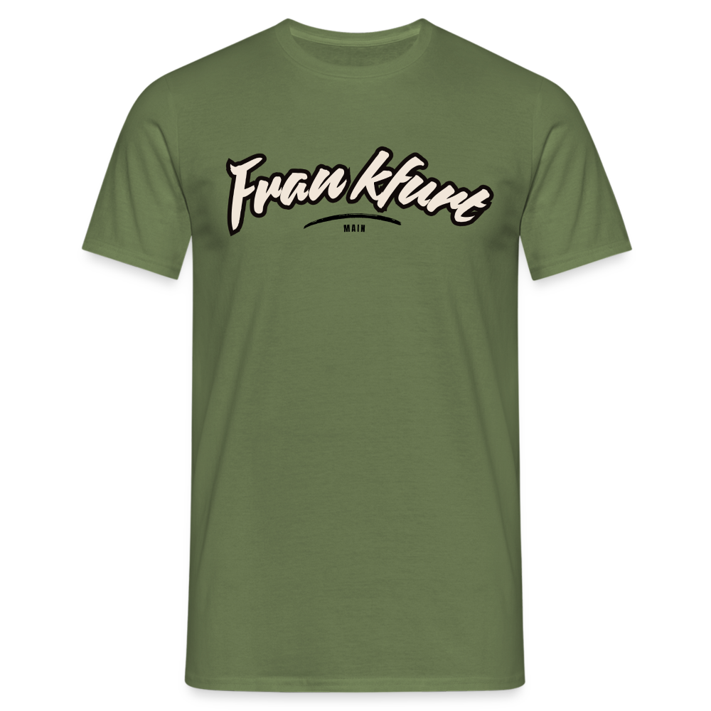 T-Shirt Frankfurt (Main) "Graffiti Tag" - Militärgrün