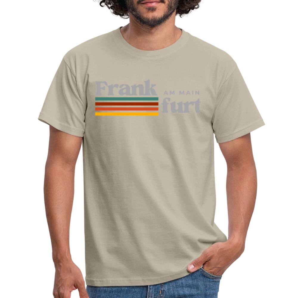 T-Shirt Frankfurt (Main) "Retro" - Sandbeige