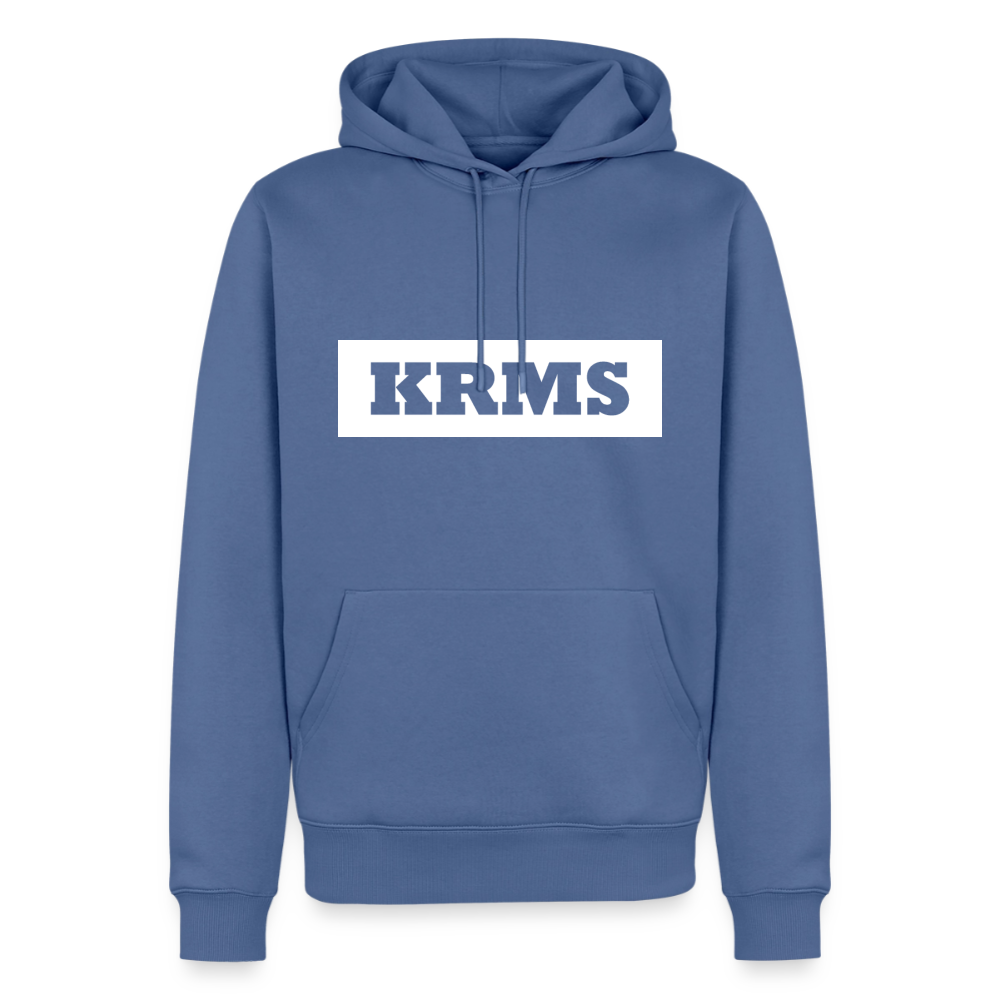 Hoodie "KRMS" Bright Edition - Taubenblau