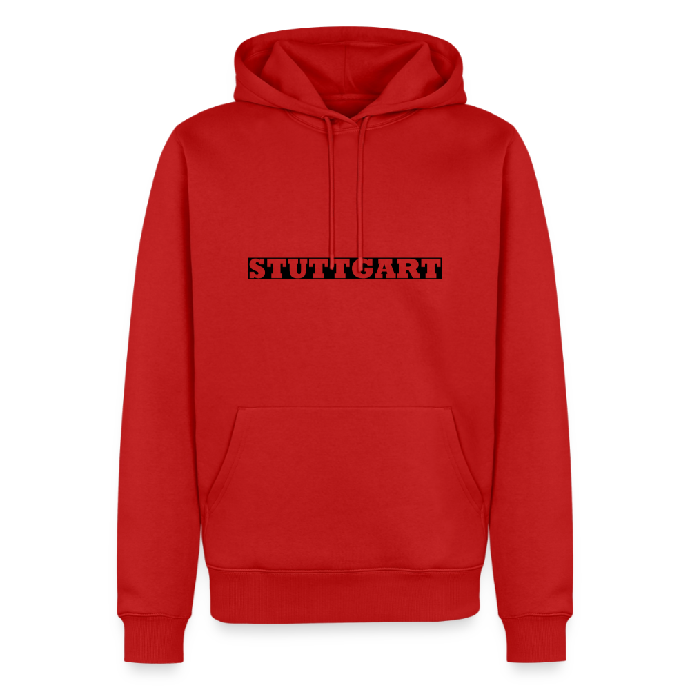 Hoodie Stuttgart "Bold" Dark Edition - Rot