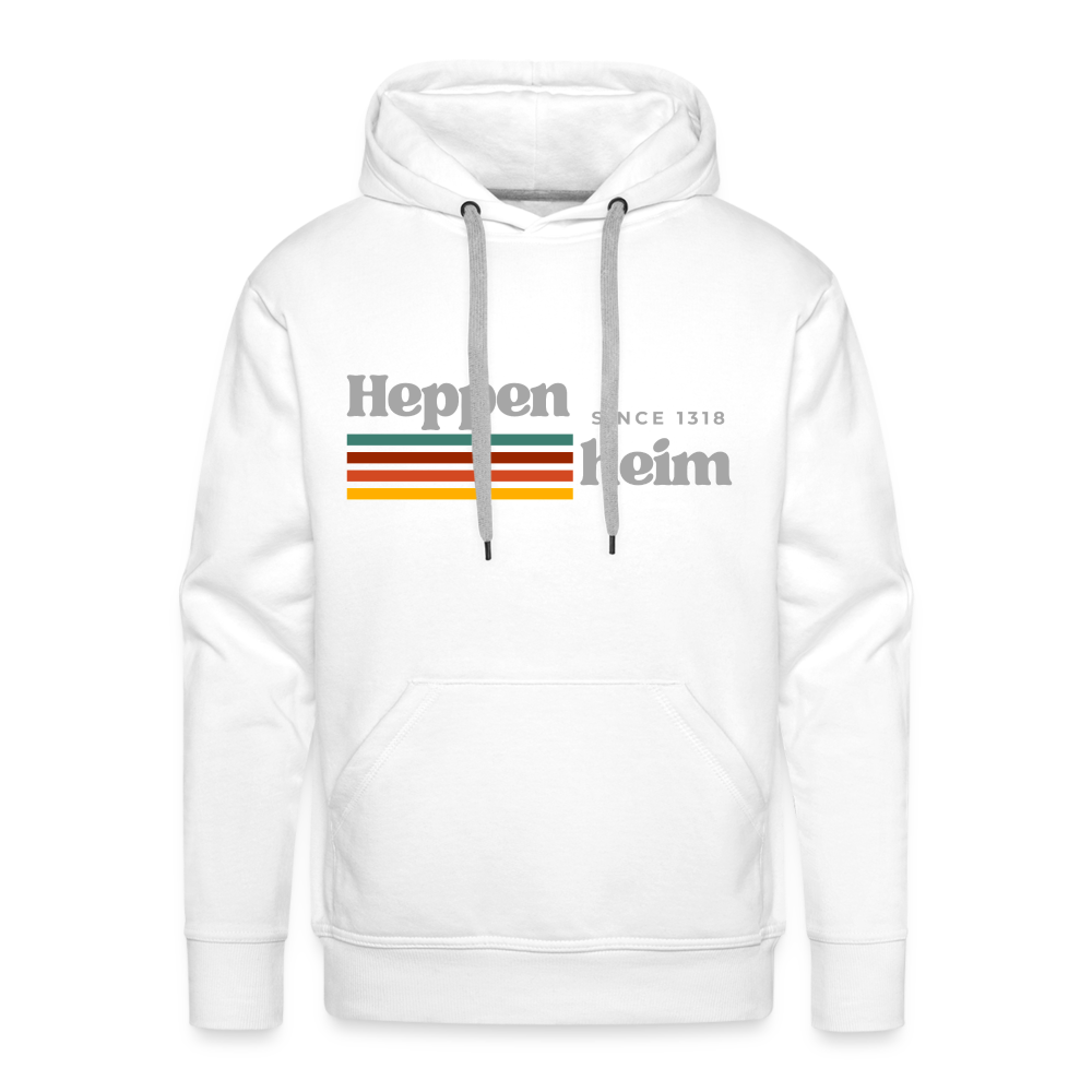 Hoodie Heppenheim "Retro" - Weiß