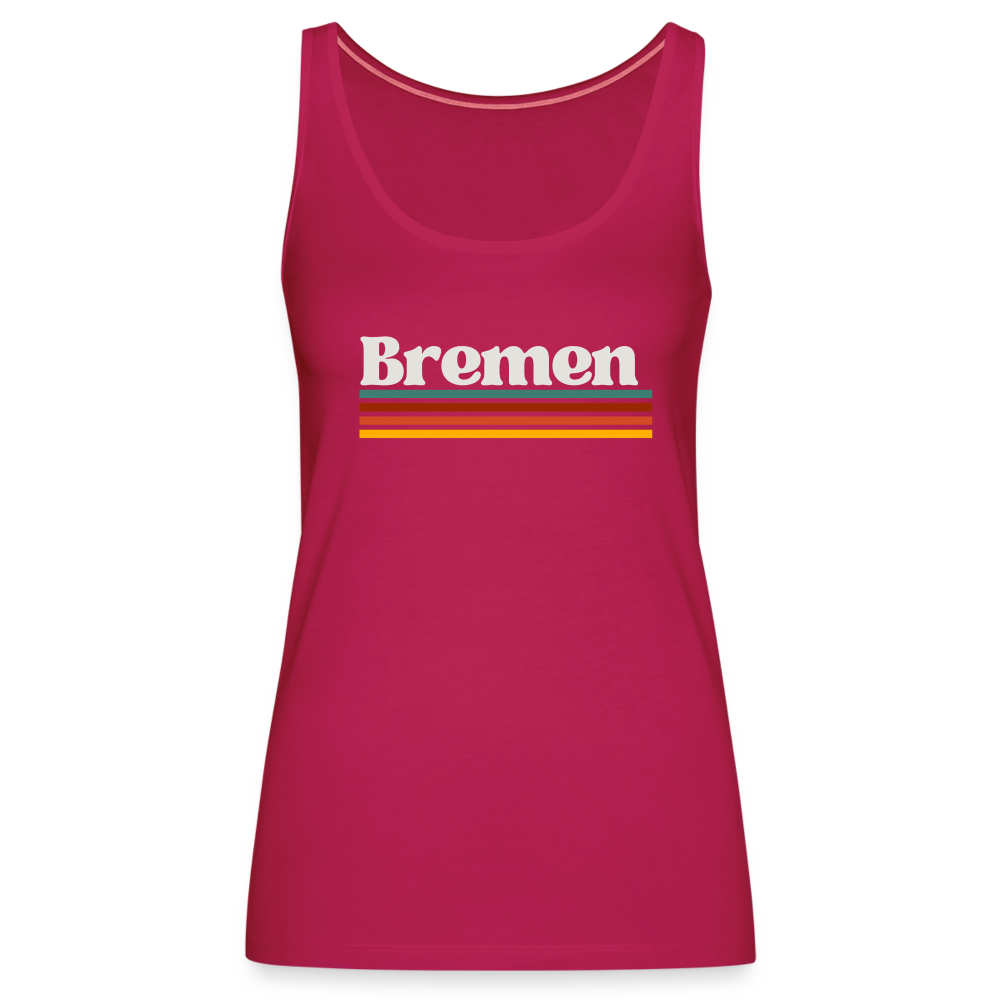 Tanktop Ladies Bremen "Retro" - dunkles Pink