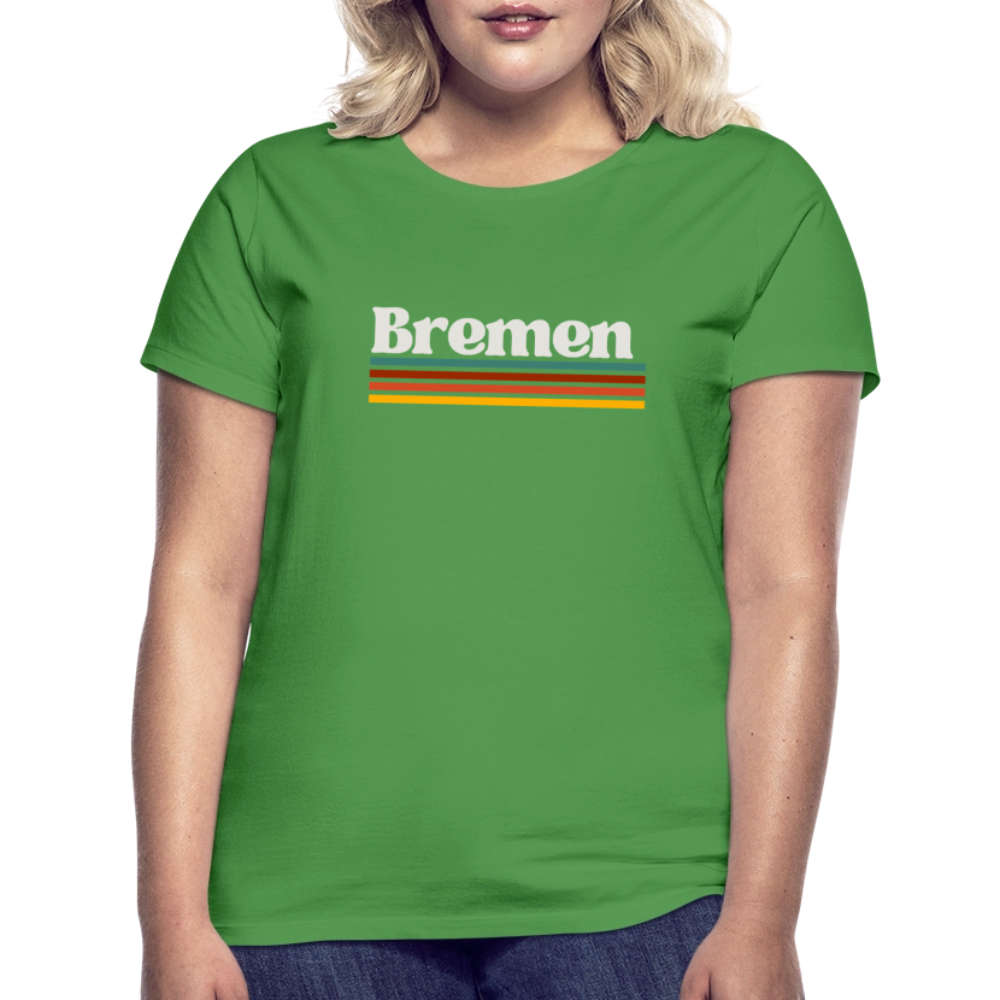 T-Shirt Ladies Bremen "Retro" - Kelly Green