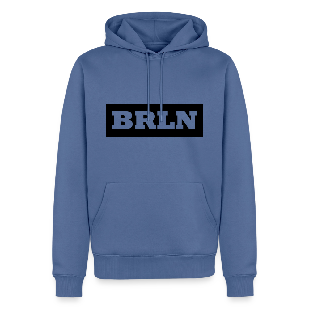 Hoodie Berlin "BRLN" Dark Edition - Taubenblau