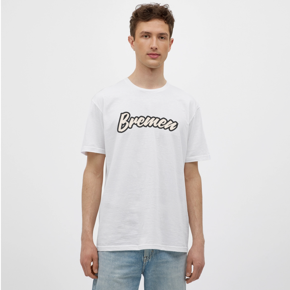 T-Shirt Bremen "Graffiti Tag White" - Weiß