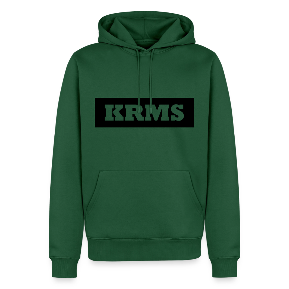 Hoodie "KRMS" Dark Edition - Flaschengrün