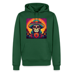 Hoodie Mexico "Mujer" - Flaschengrün