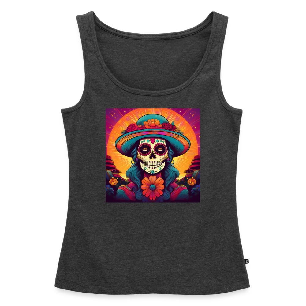 Tanktop Ladies Mexico "Mujer" - Anthrazit meliert