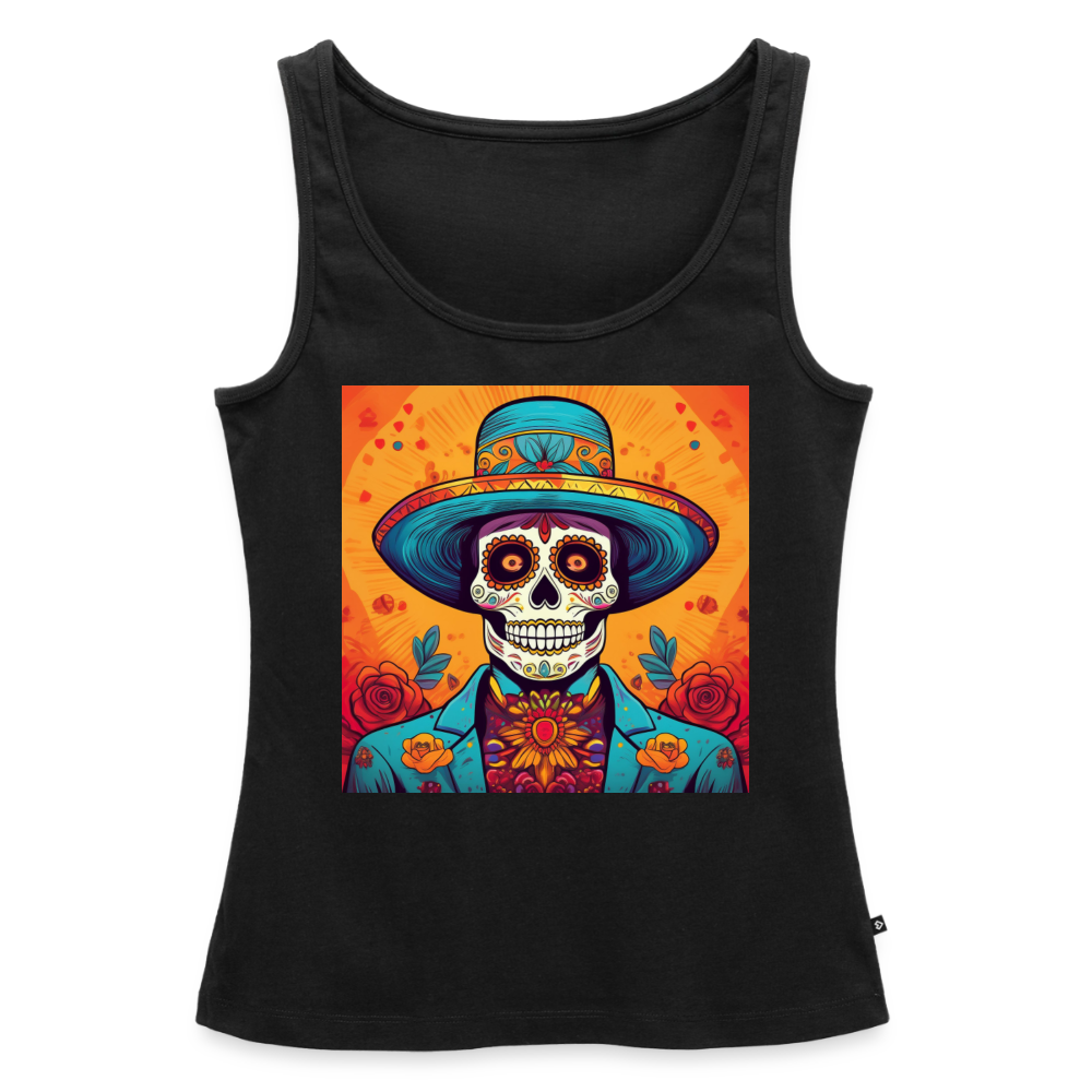 Tanktop Ladies Mexico "Hombre Muerto" - Schwarz