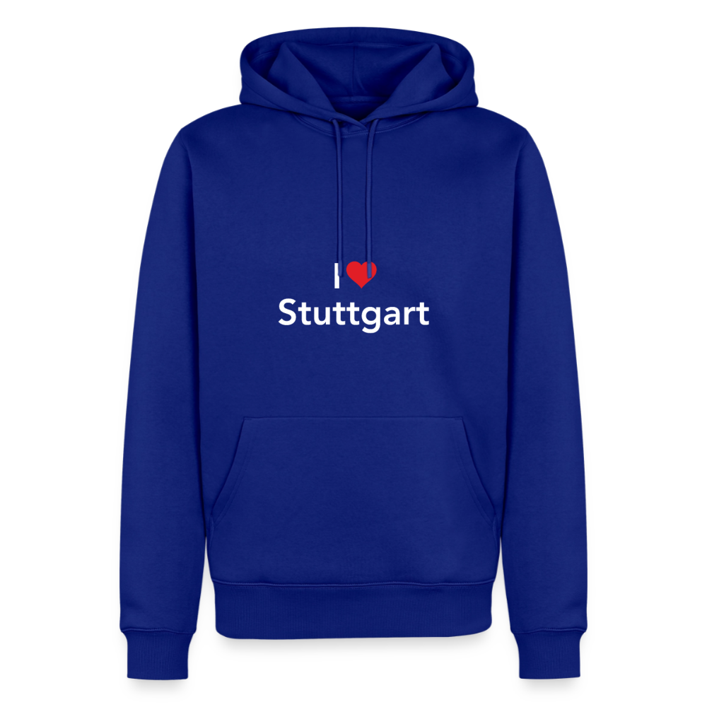 Hoodie "I Love Stuttgart" Bright Edition - Royalblau
