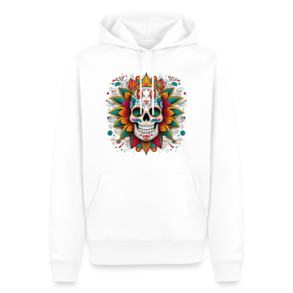 Hoodie Mexico "Craneo" - Weiß