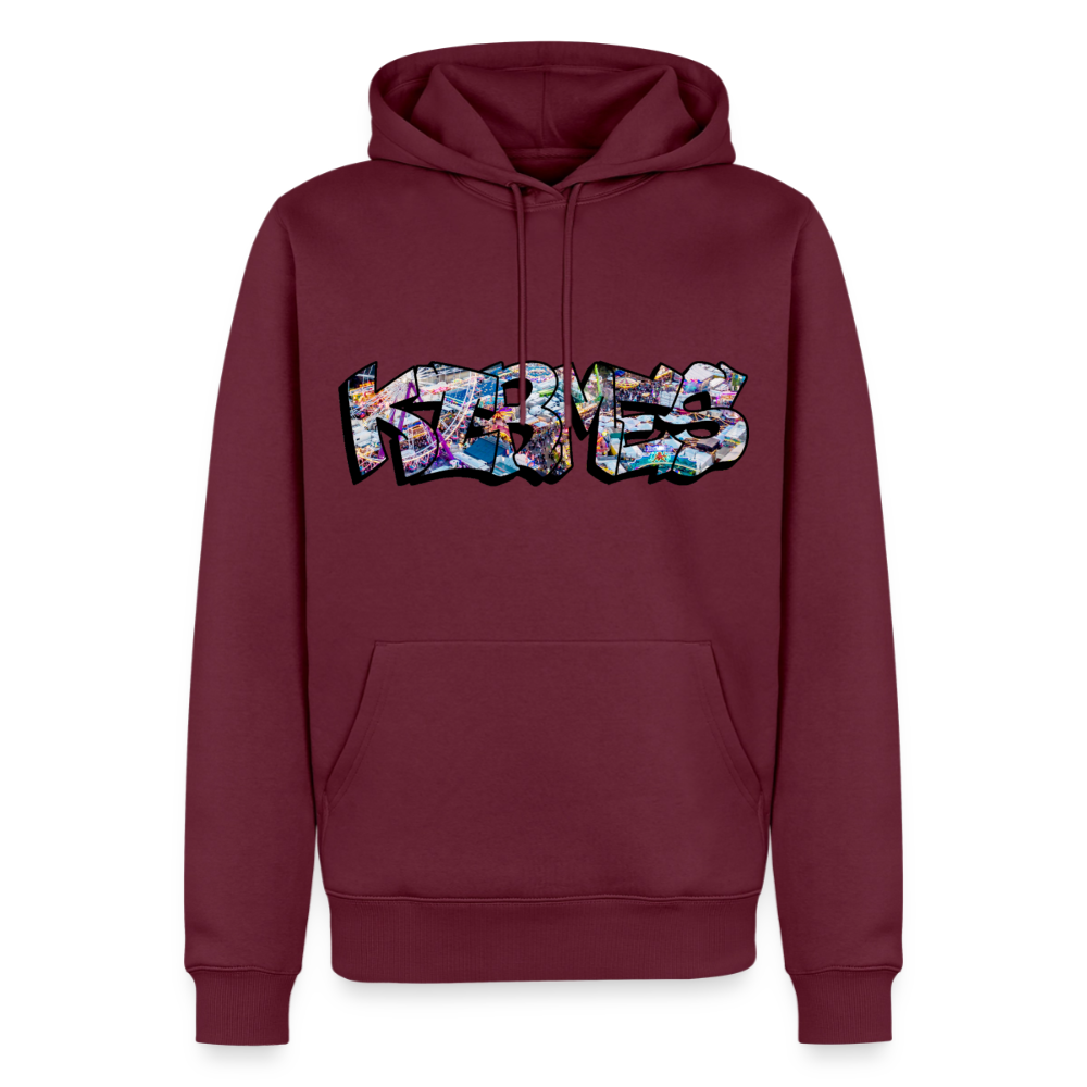 Hoodie "Kirmes" - Burgunderrot