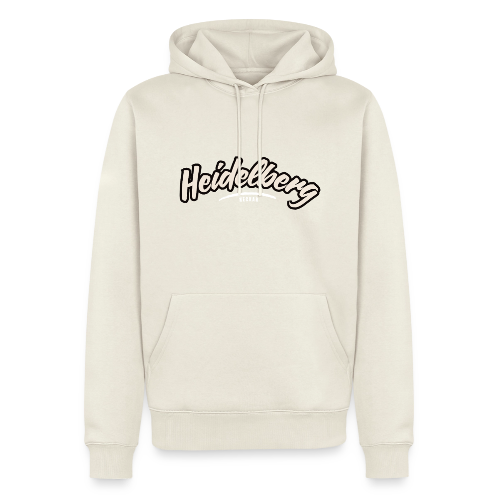 Hoodie Heidelberg "Graffiti Tag White" - Naturweiß