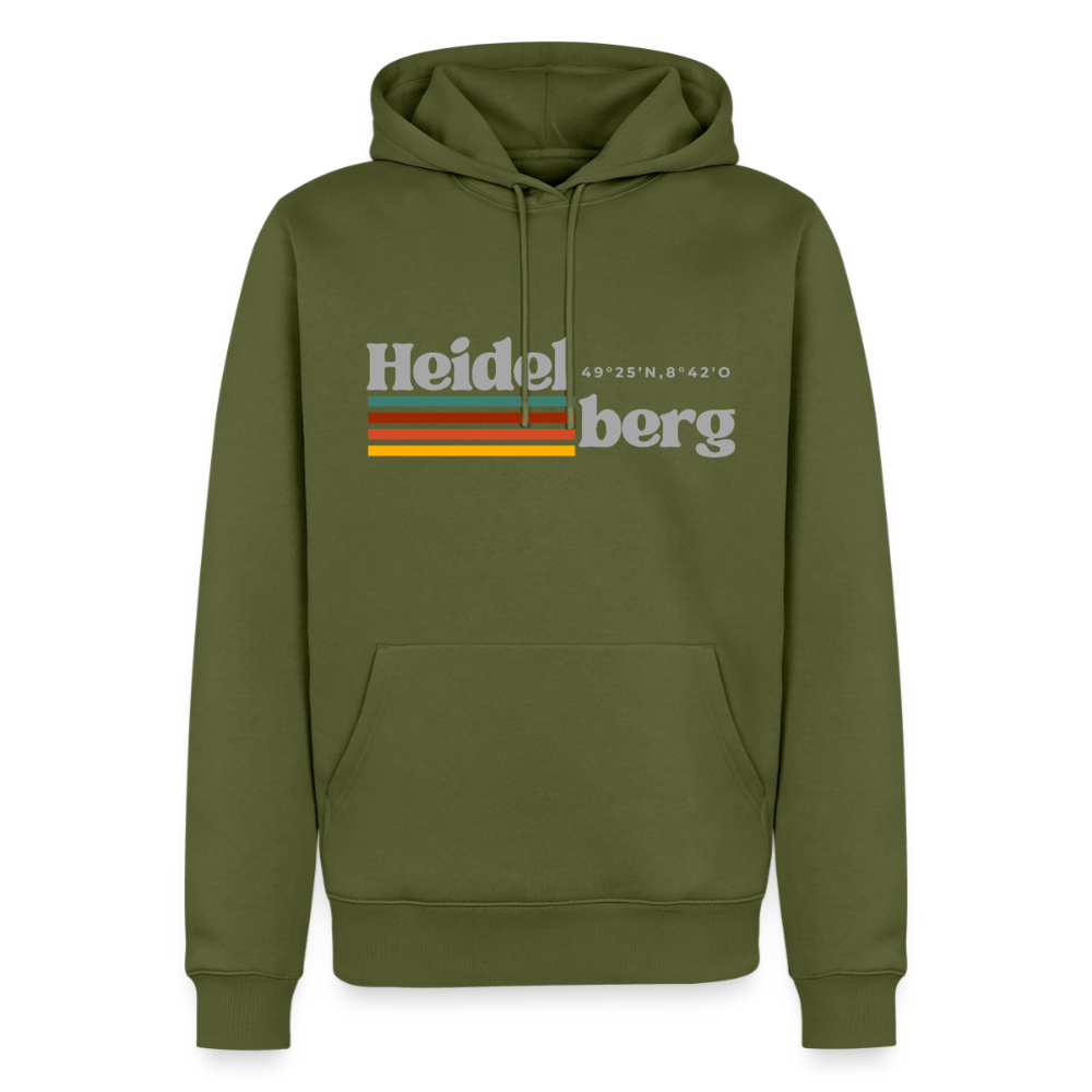 Hoodie Heidelberg "Retro" - Khaki