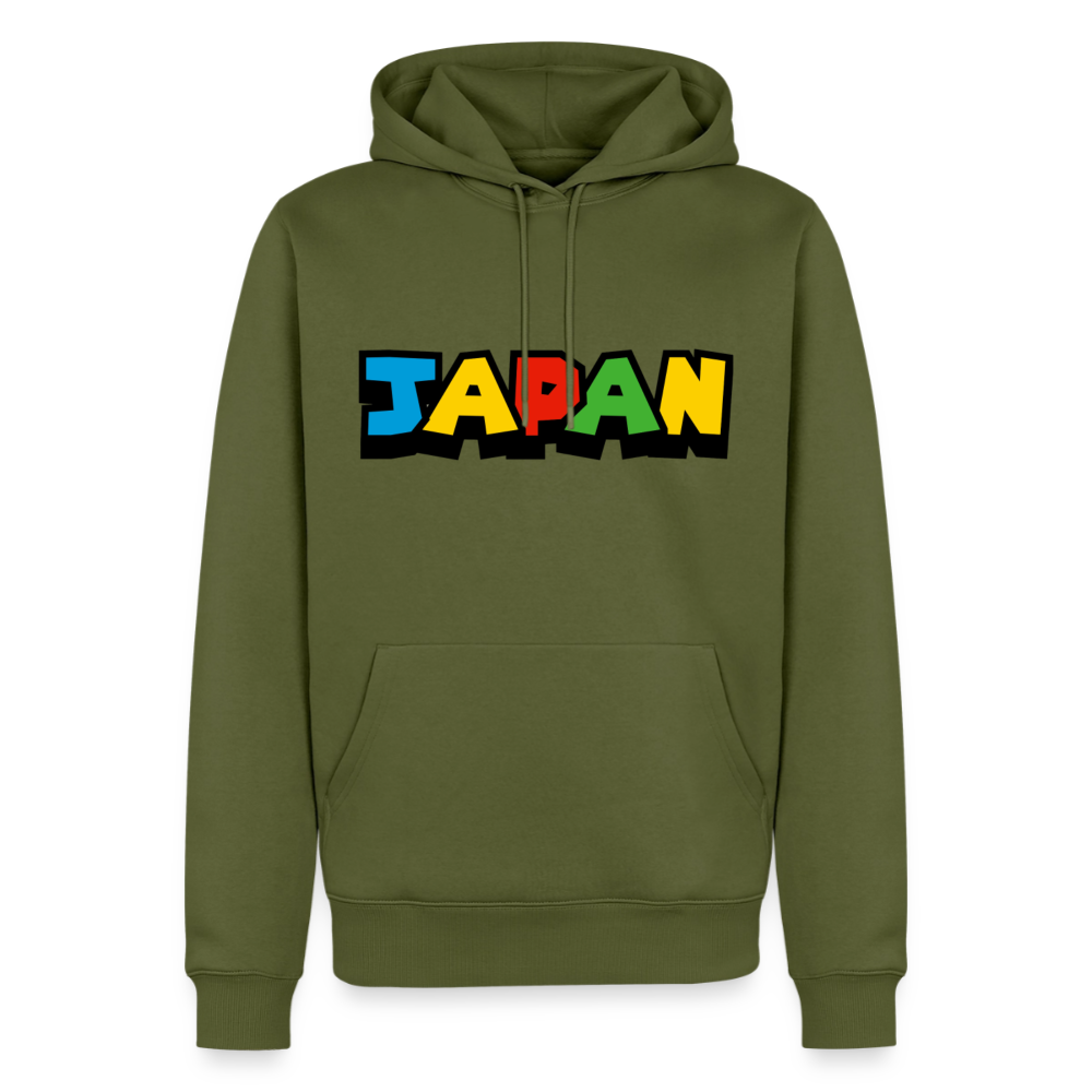 Hoodie Japan "Mario Style" - Khaki