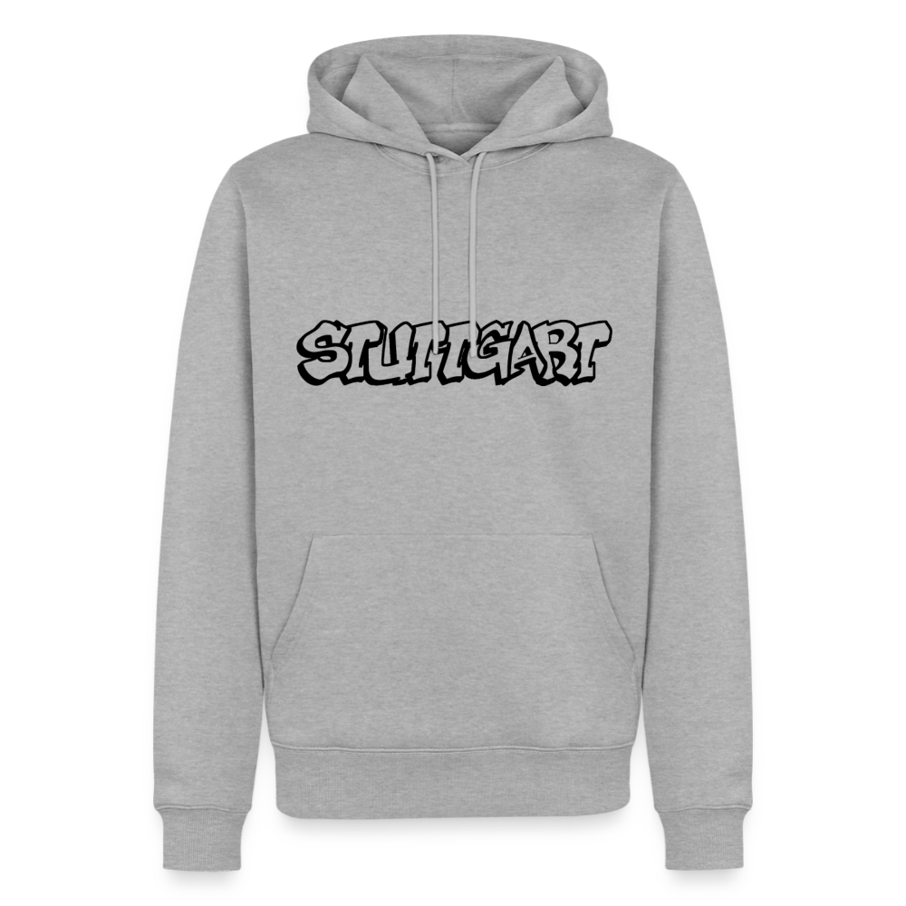 Hoodie Stuttgart "Graffiti" Dark Edition - Grau meliert