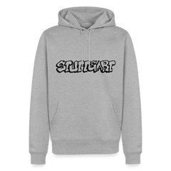Hoodie Stuttgart "Graffiti" Dark Edition - Grau meliert
