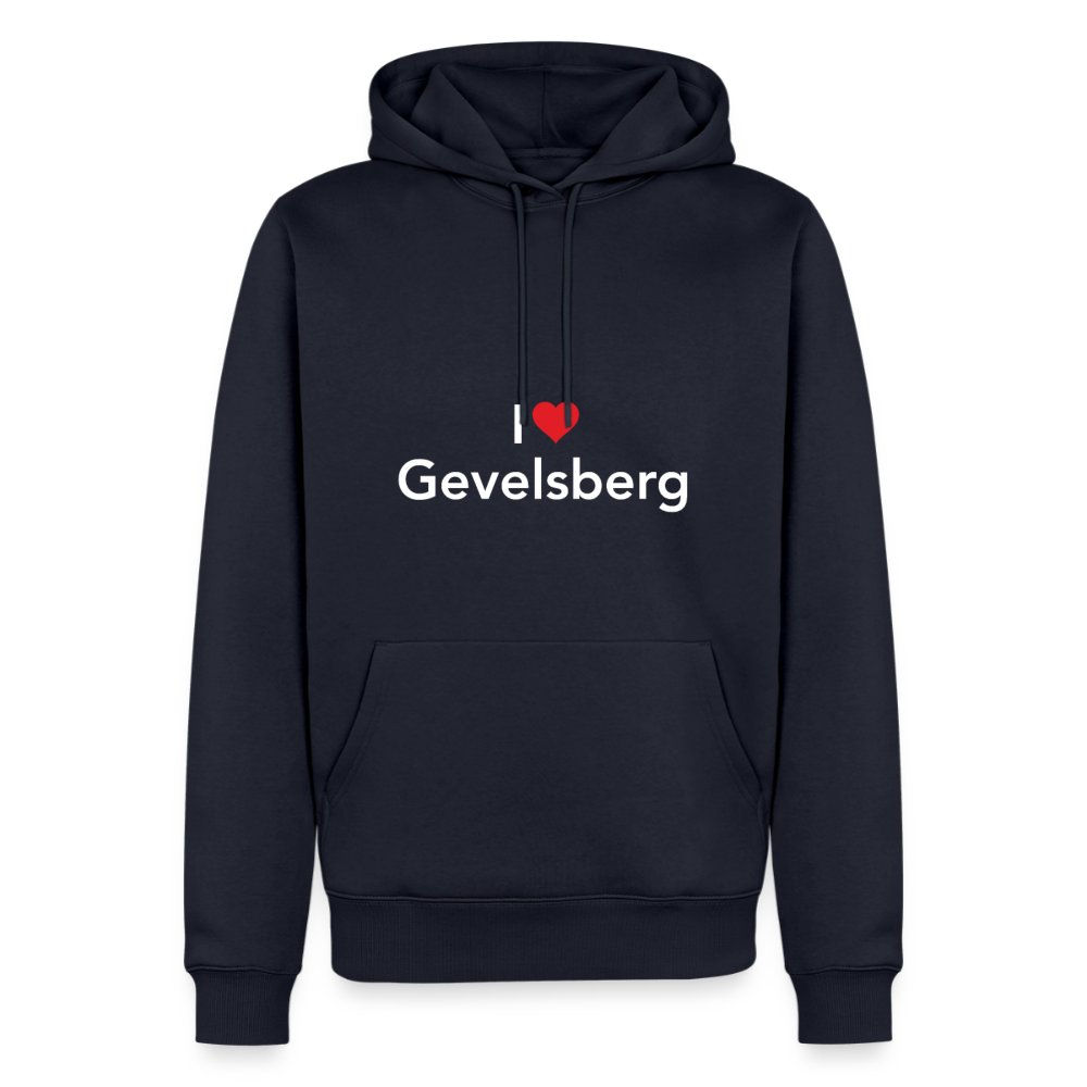 Hoodie "I Love Gevelsberg" Bright Edition - Navy