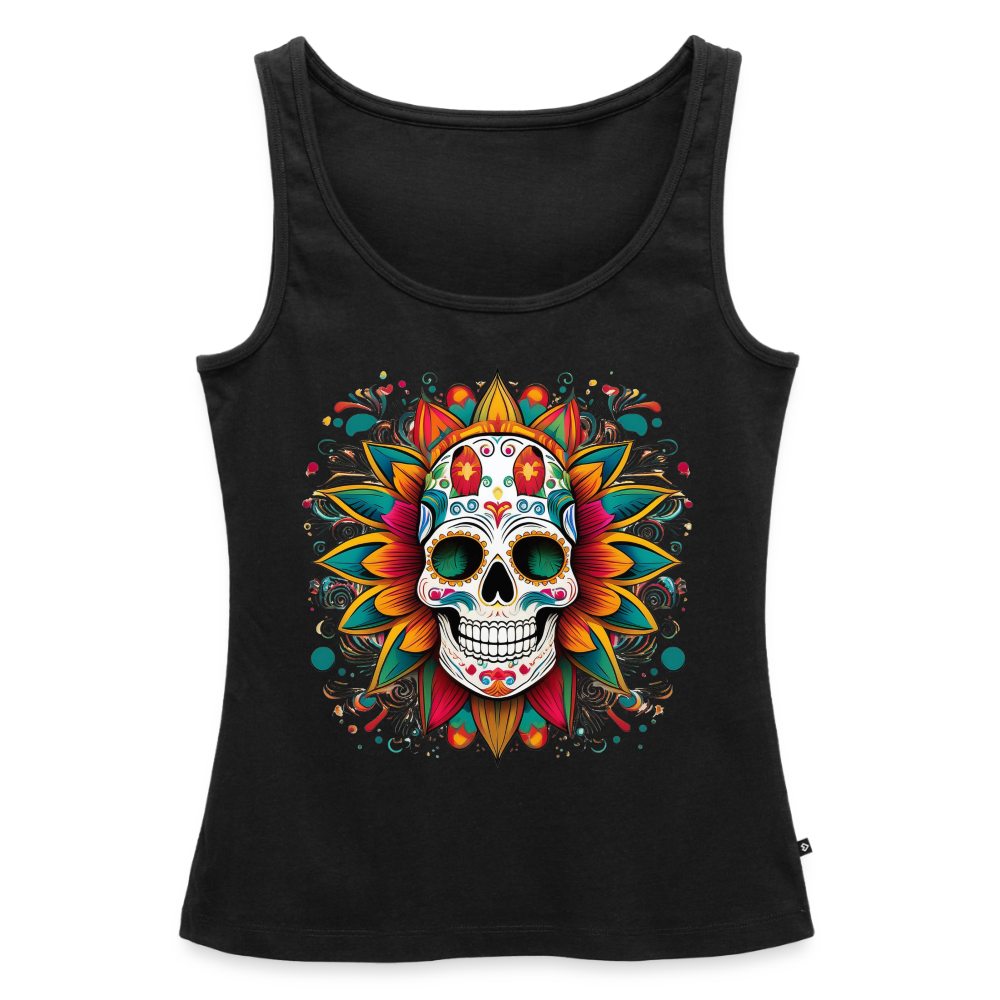 Tanktop Ladies Mexico "Craneo" - Schwarz