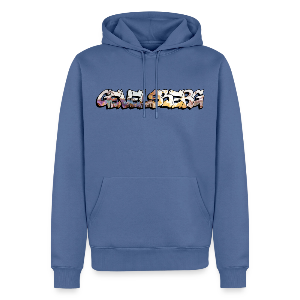 Hoodie Gevelsberg "Kirmes Sunset" - Taubenblau