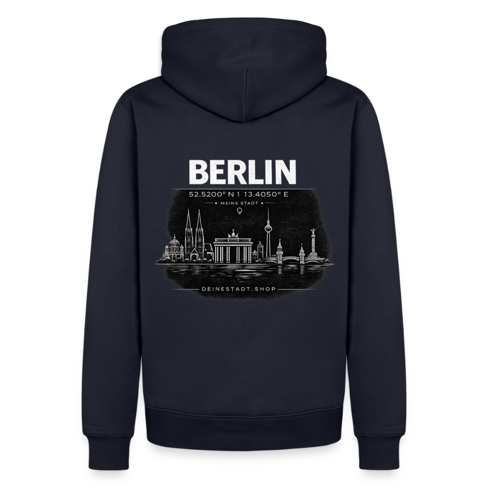 Hoodie Berlin "Skyline" - Navy