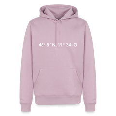 Hoodie München "GPS" Bright Edition - Altrosa