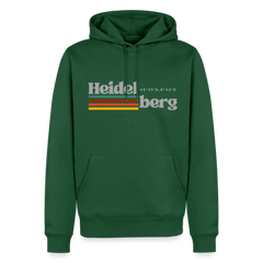 Hoodie Heidelberg "Retro" - Flaschengrün