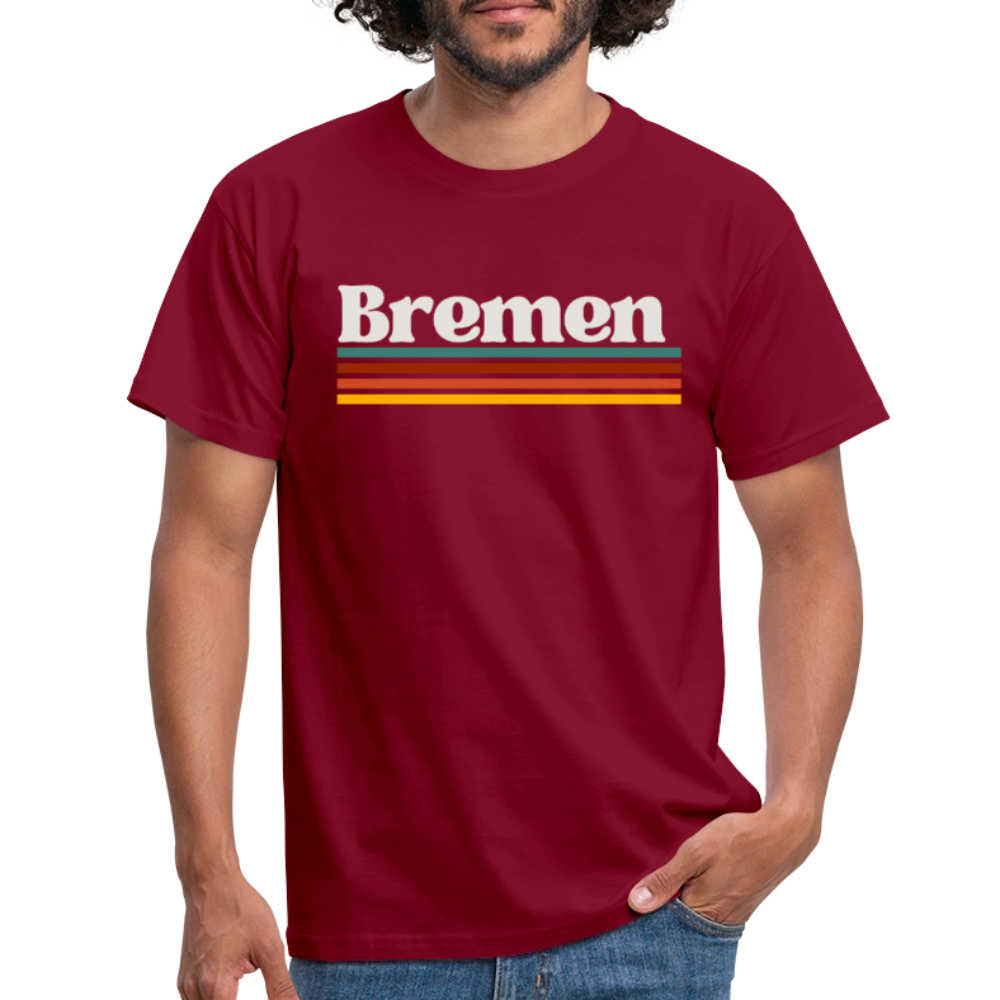T-Shirt Bremen "Retro" - Ziegelrot