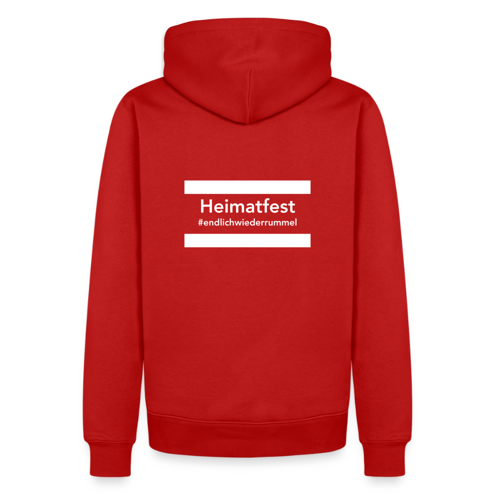 Hoodie Schwelmer Heimatfest #endlichwiederrummel - Rot