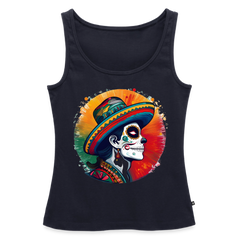 Tanktop Ladies Mexico "La Catrina Side" - Navy