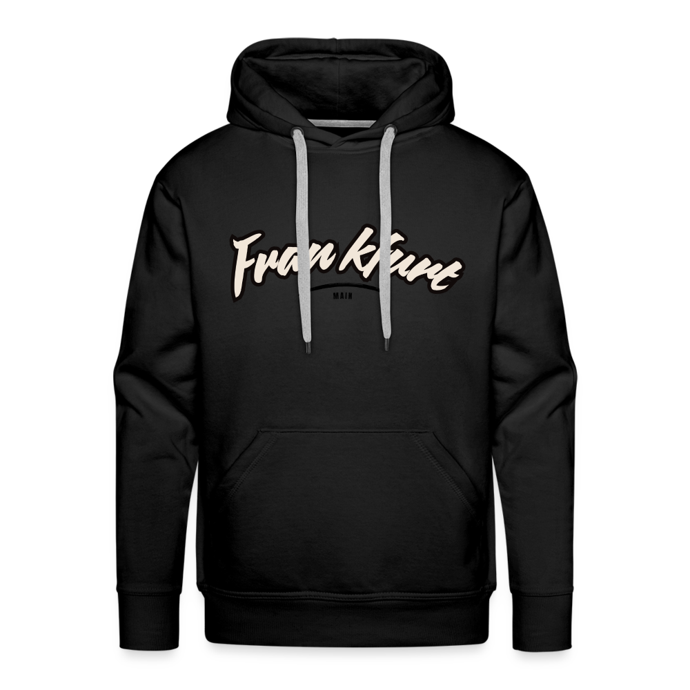Hoodie Frankfurt (Main) "Graffiti Tag" - Schwarz