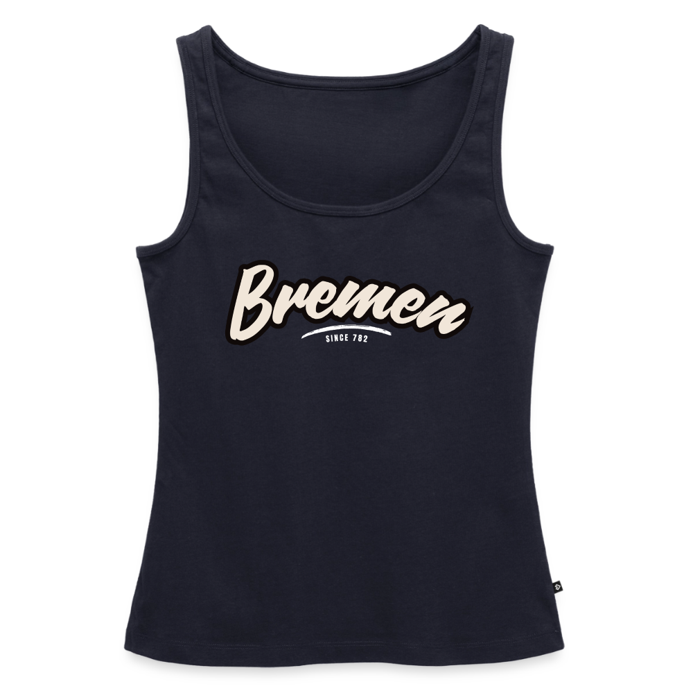 Tanktop Ladies Bremen "Graffiti Tag White" - Navy