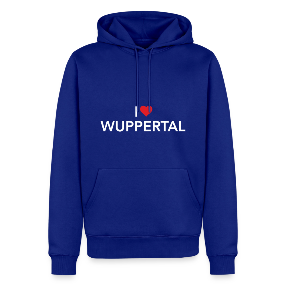 Hoodie "I Love Wuppertal" - Royalblau