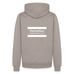 Hoodie Schwelmer Heimatfest #endlichwiederrummel - Taupe