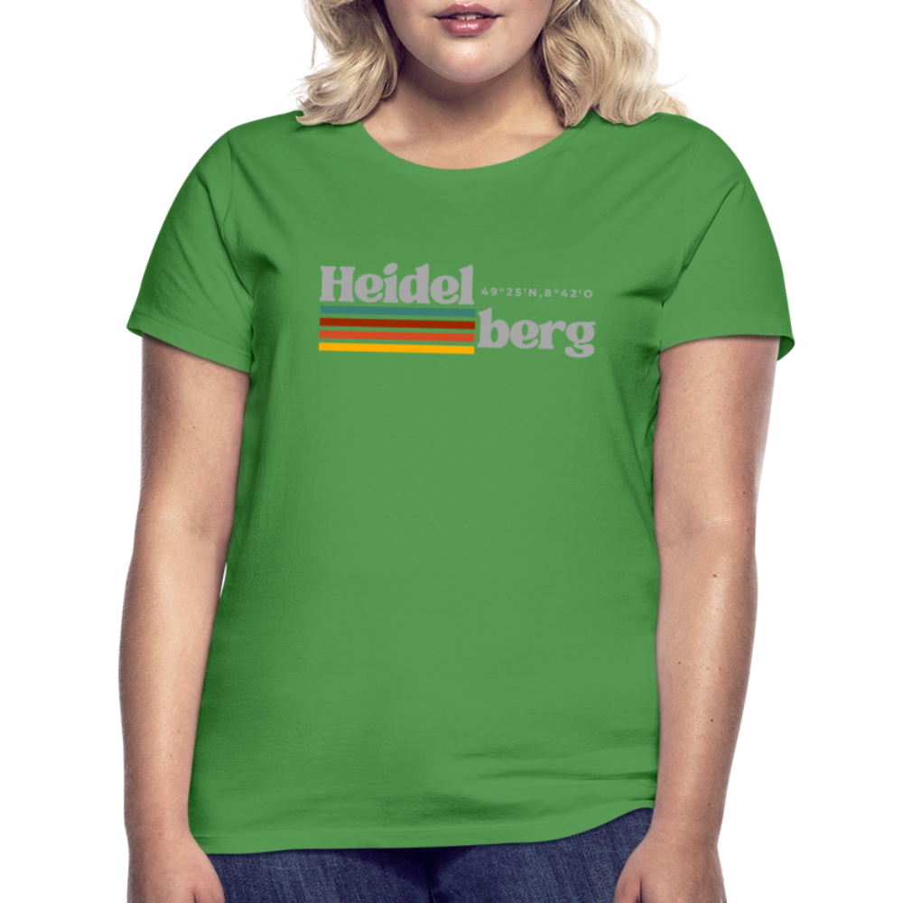 T-Shirt Ladies Heidelberg "Retro" - Kelly Green