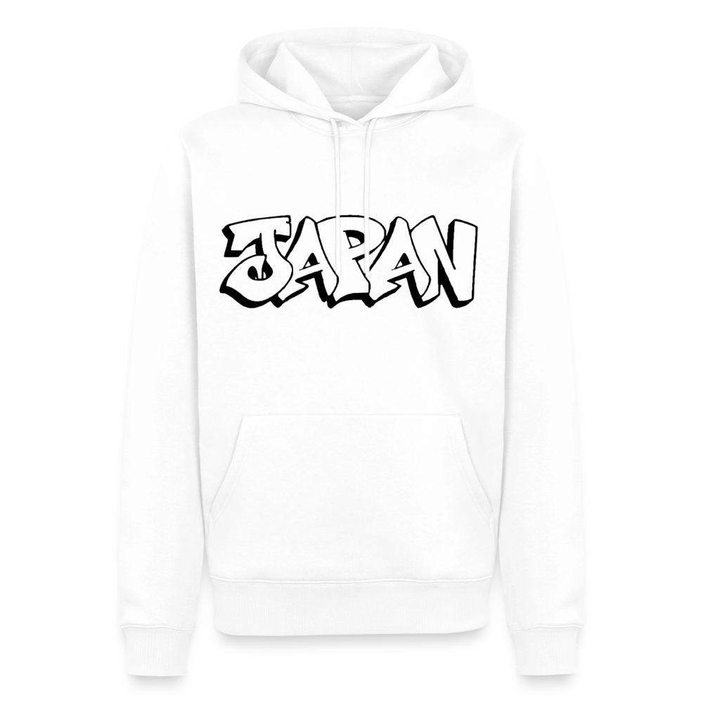 Hoodie Japan Graffiti "JP Plain" - Weiß