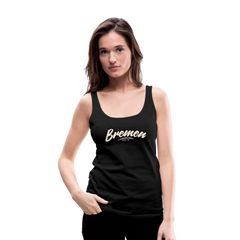 Tanktop Ladies Bremen "Graffiti Tag White" - Schwarz