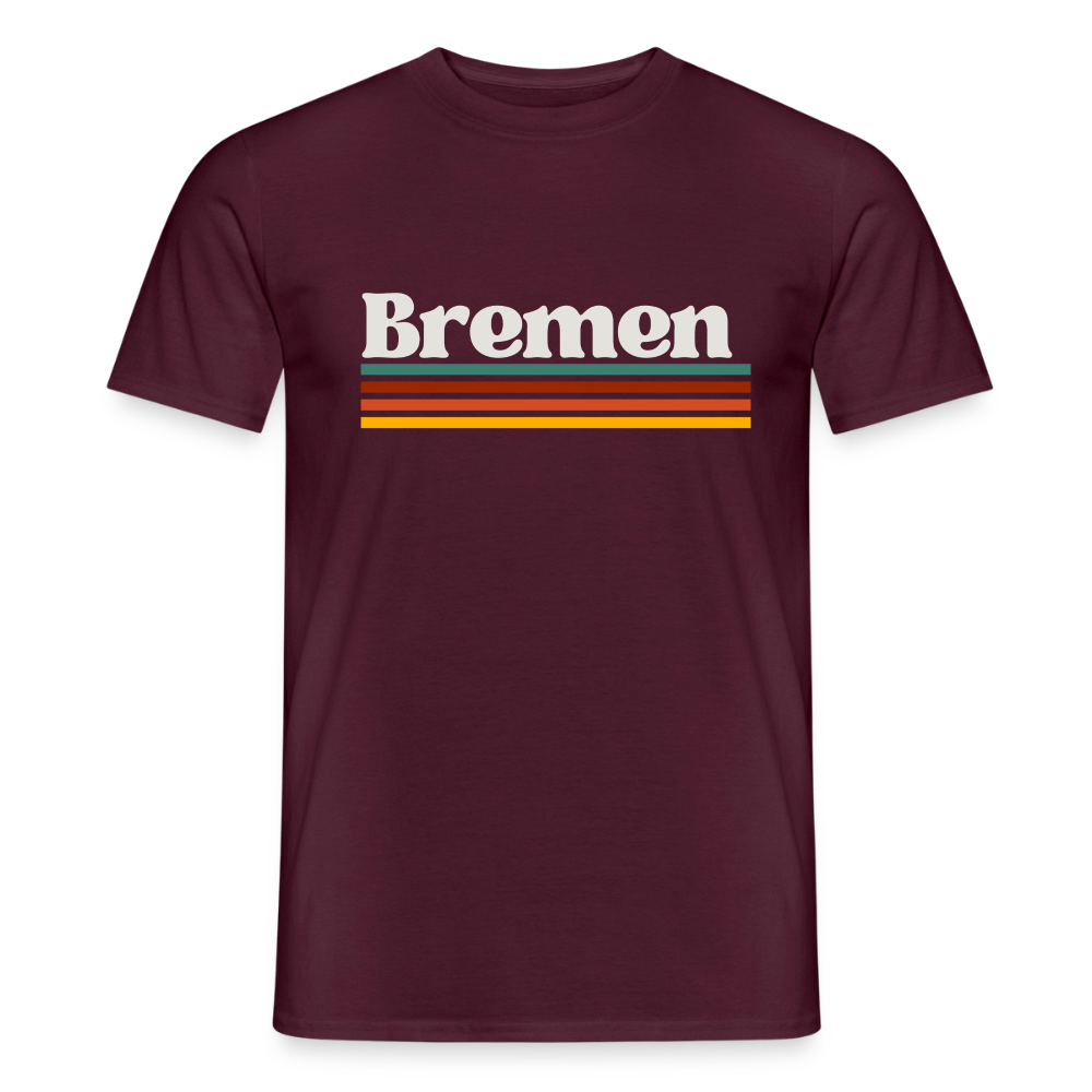 T-Shirt Bremen "Retro" - Ziegelrot
