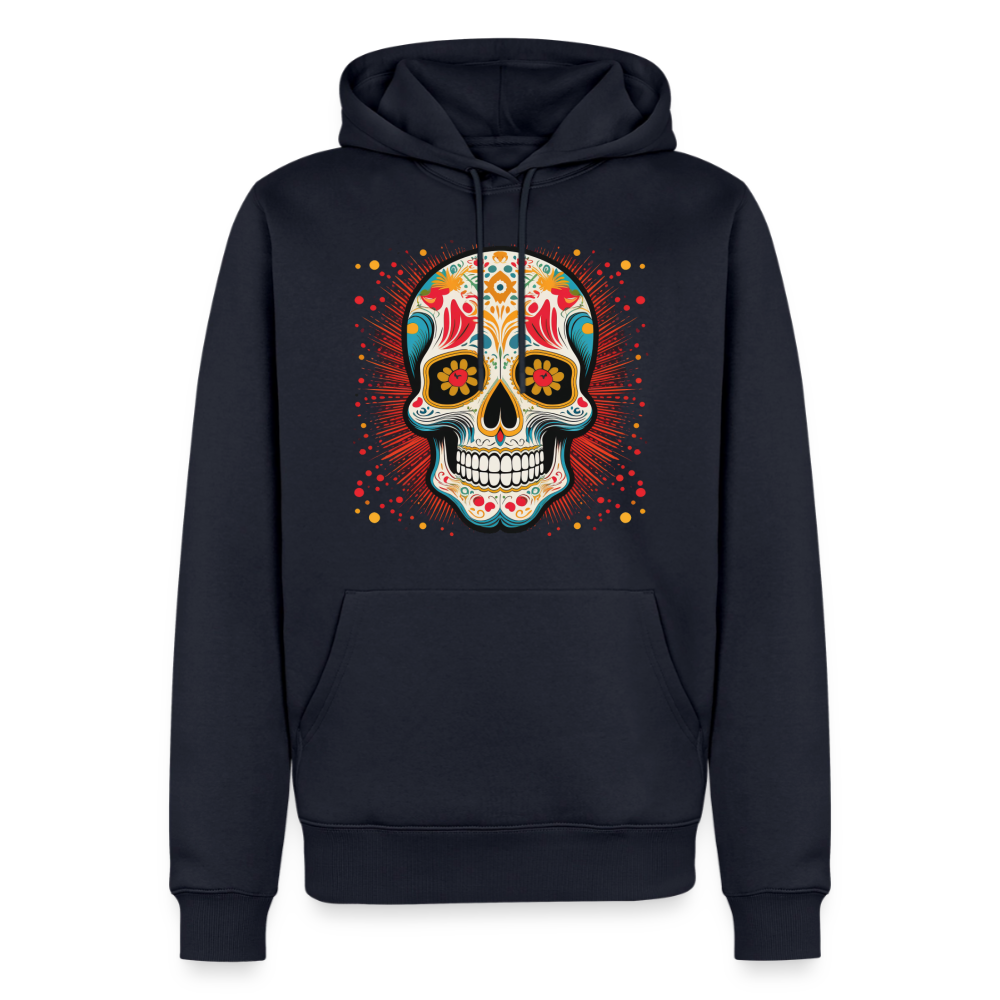 Hoodie Mexico "Craneo Dos" - Navy