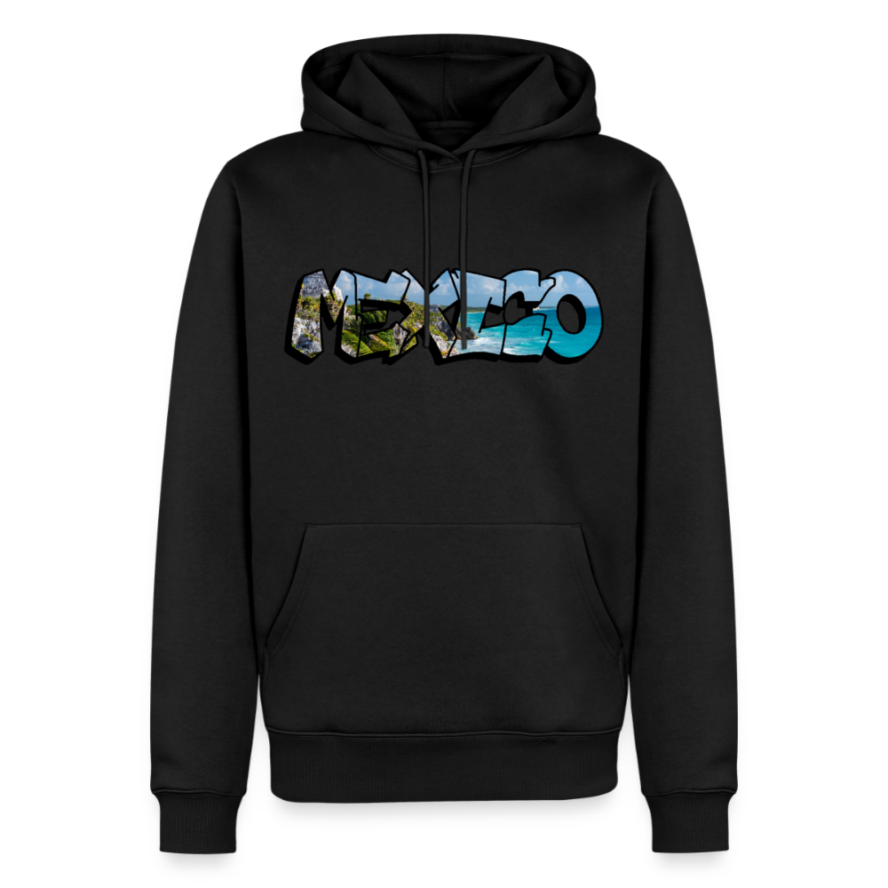 Hoodie Mexico Graffiti "Riviera" - Schwarz