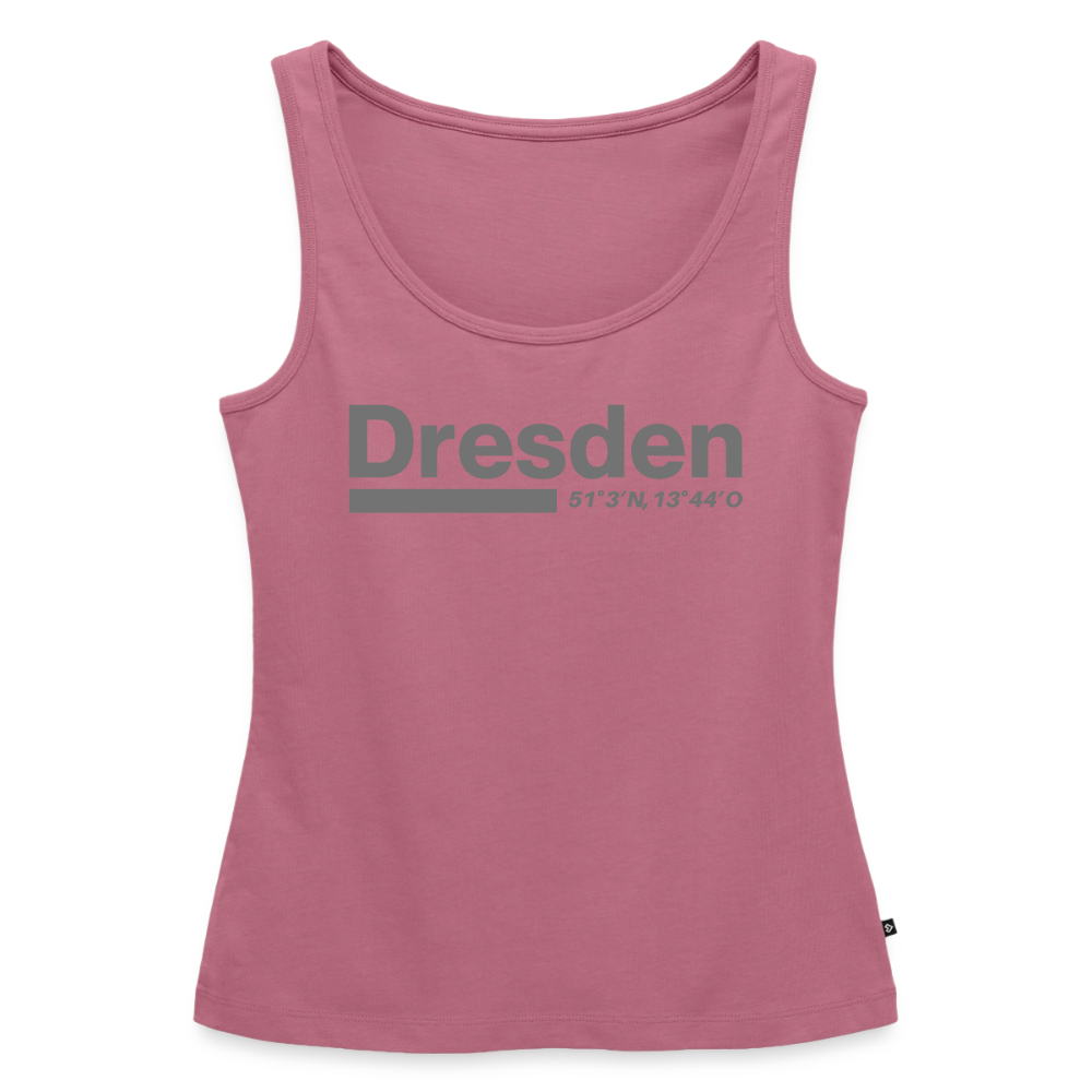 Tanktop Ladies Dresden "Bold GPS" - Mauve
