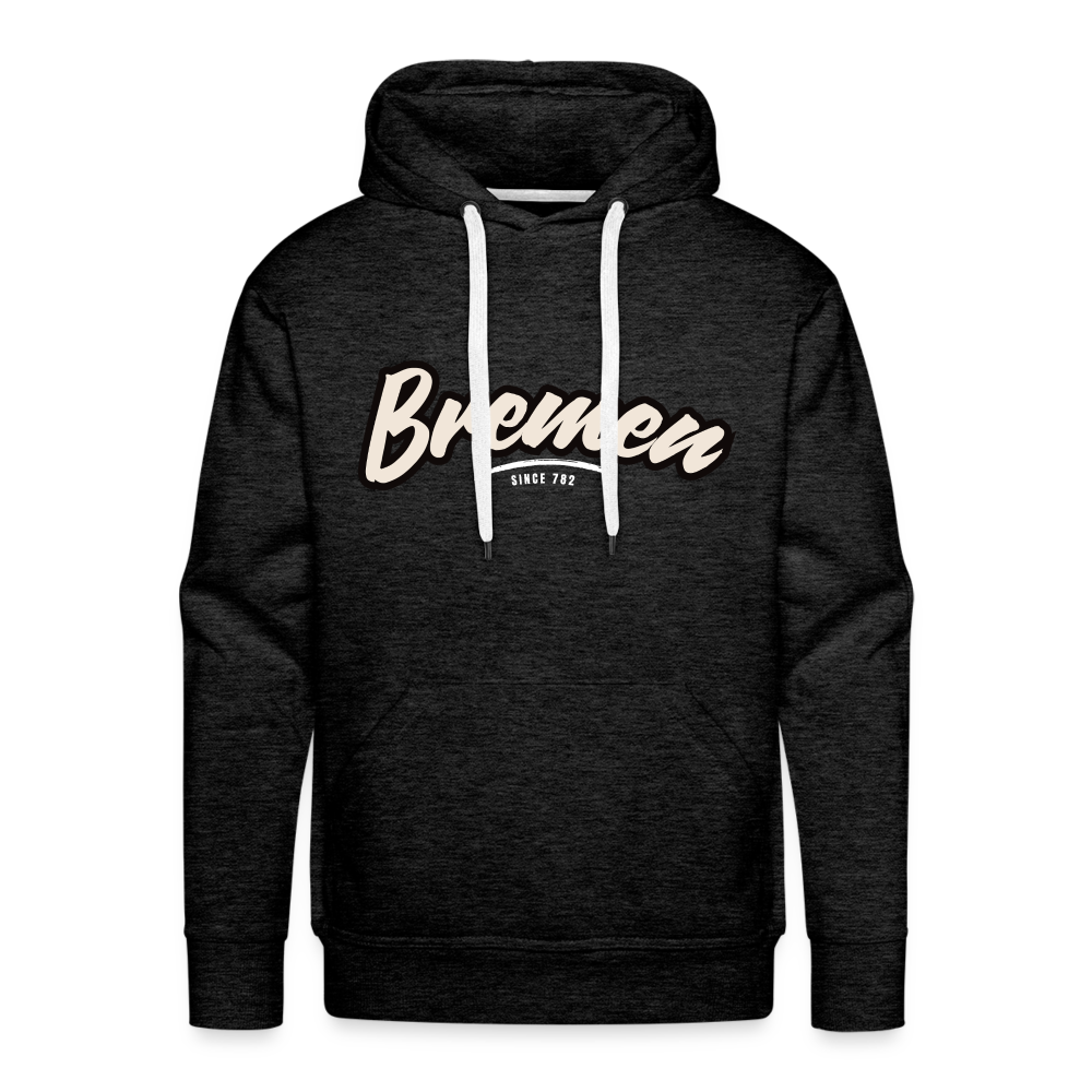 Hoodie Bremen "Graffiti Tag White" - Anthrazit