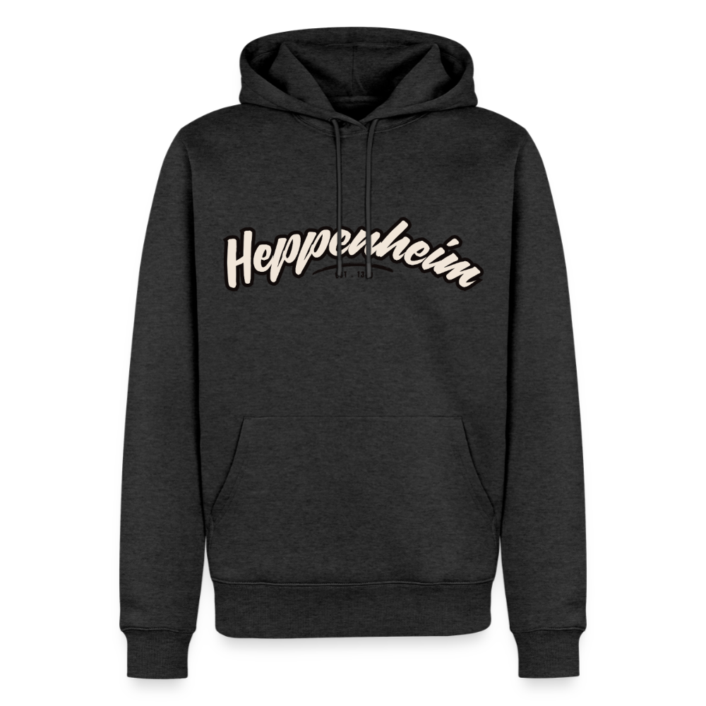 Hoodie Heppenheim "Graffiti Tag" - Anthrazit meliert