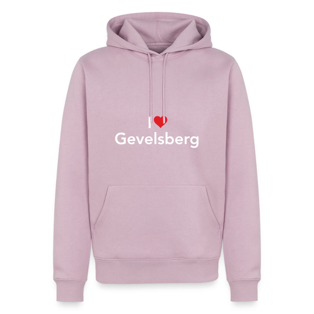 Hoodie "I Love Gevelsberg" Bright Edition - Altrosa