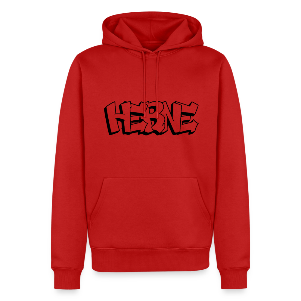 Hoodie Herne "Graffiti" Dark Edition - Rot