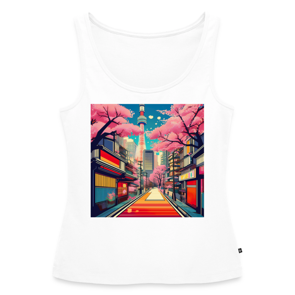 Tanktop Ladies Japan "Tokyo" - Weiß