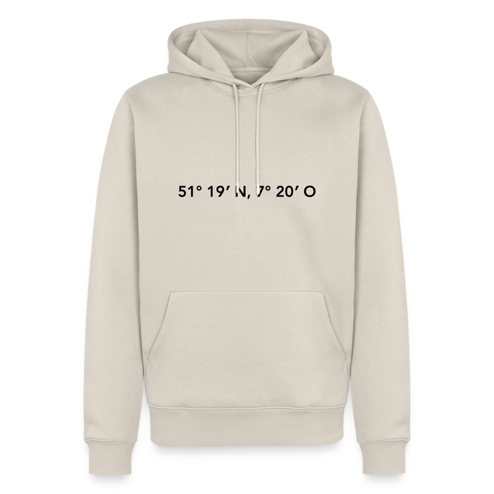 Hoodie Gevelsberg "GPS" Dark Edition - Beige